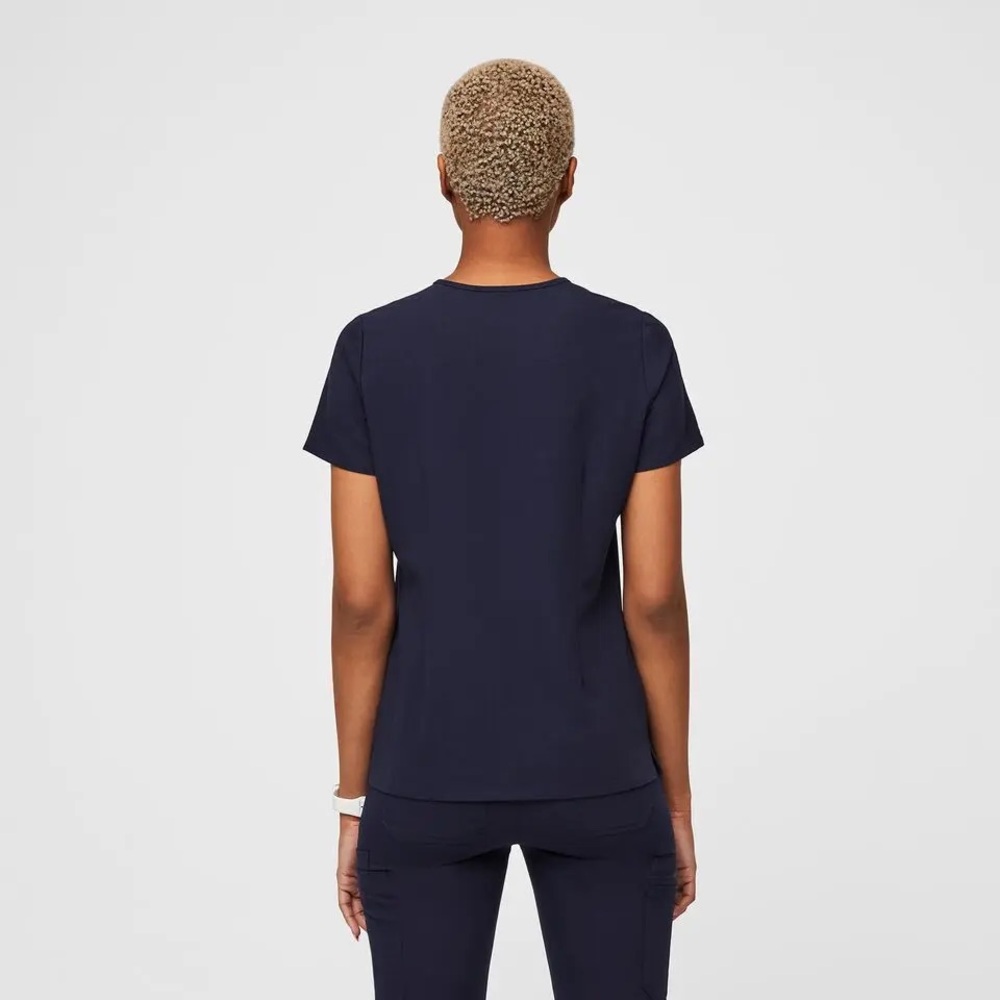 Figs• Catarina One-Pocket Scrub Top Size XL In Blue - Picture 2 of 8